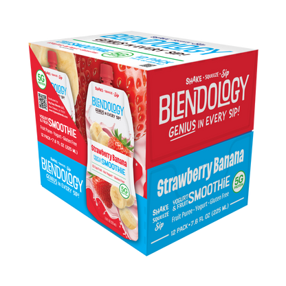 Blendology Yogurt & Fruit Smoothie Pouches
