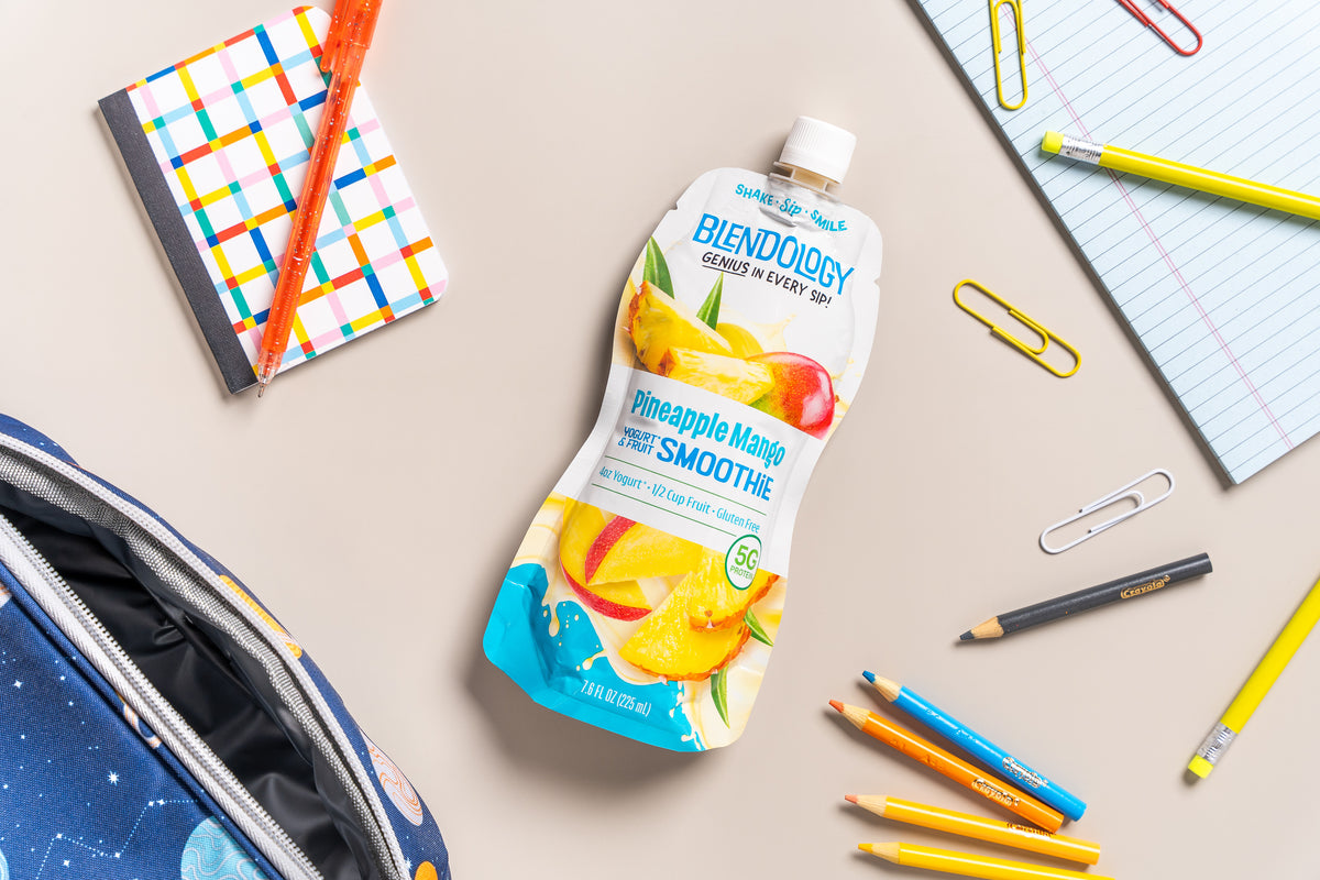 Blendology Yogurt & Fruit Smoothie Pouches