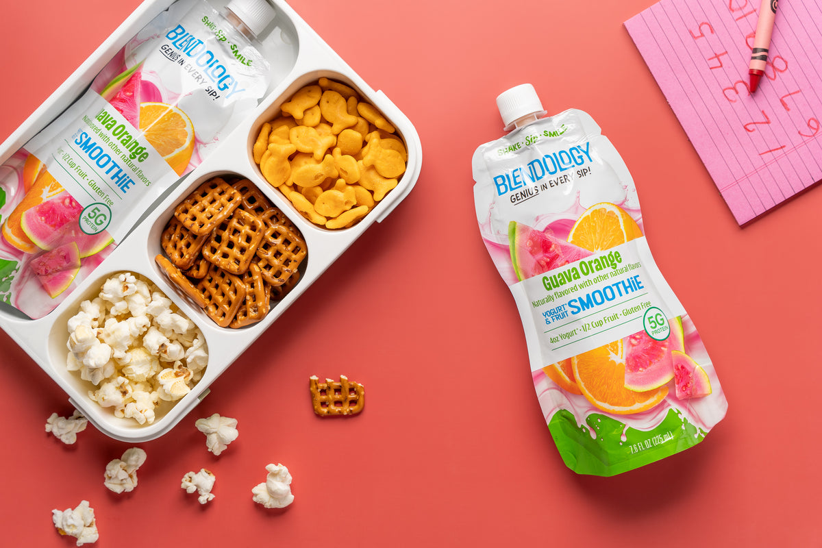 Blendology Yogurt & Fruit Smoothie Pouches