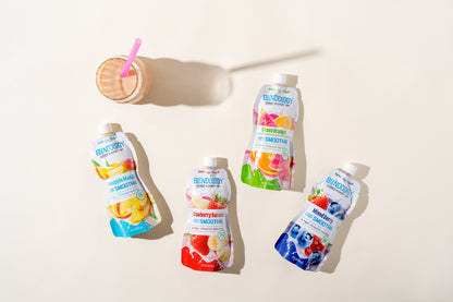 Blendology Yogurt & Fruit Smoothie Pouches