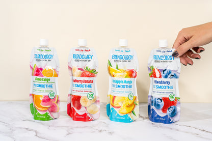 Blendology Yogurt & Fruit Smoothie Pouches