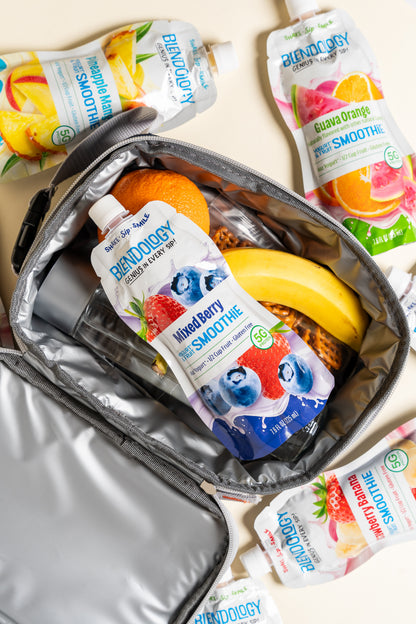 Blendology Yogurt & Fruit Smoothie Pouches