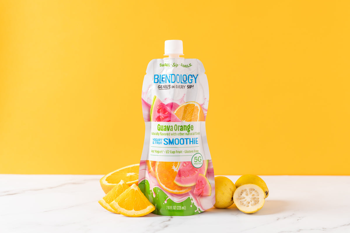 Blendology Yogurt & Fruit Smoothie Pouches