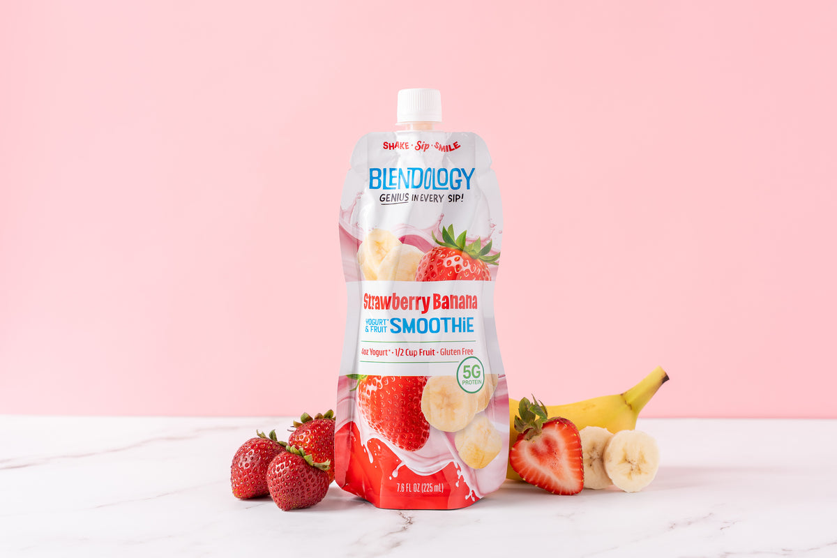 Blendology Yogurt & Fruit Smoothie Pouches