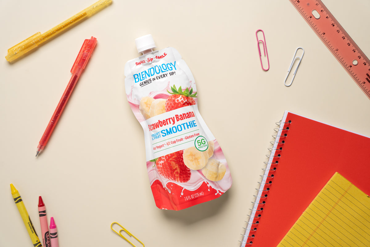 Blendology Yogurt & Fruit Smoothie Pouches